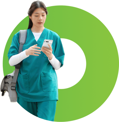 Photoshop Request Green Circle 1 Nurse