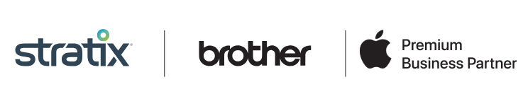 Stratix Brother Apple Logo business